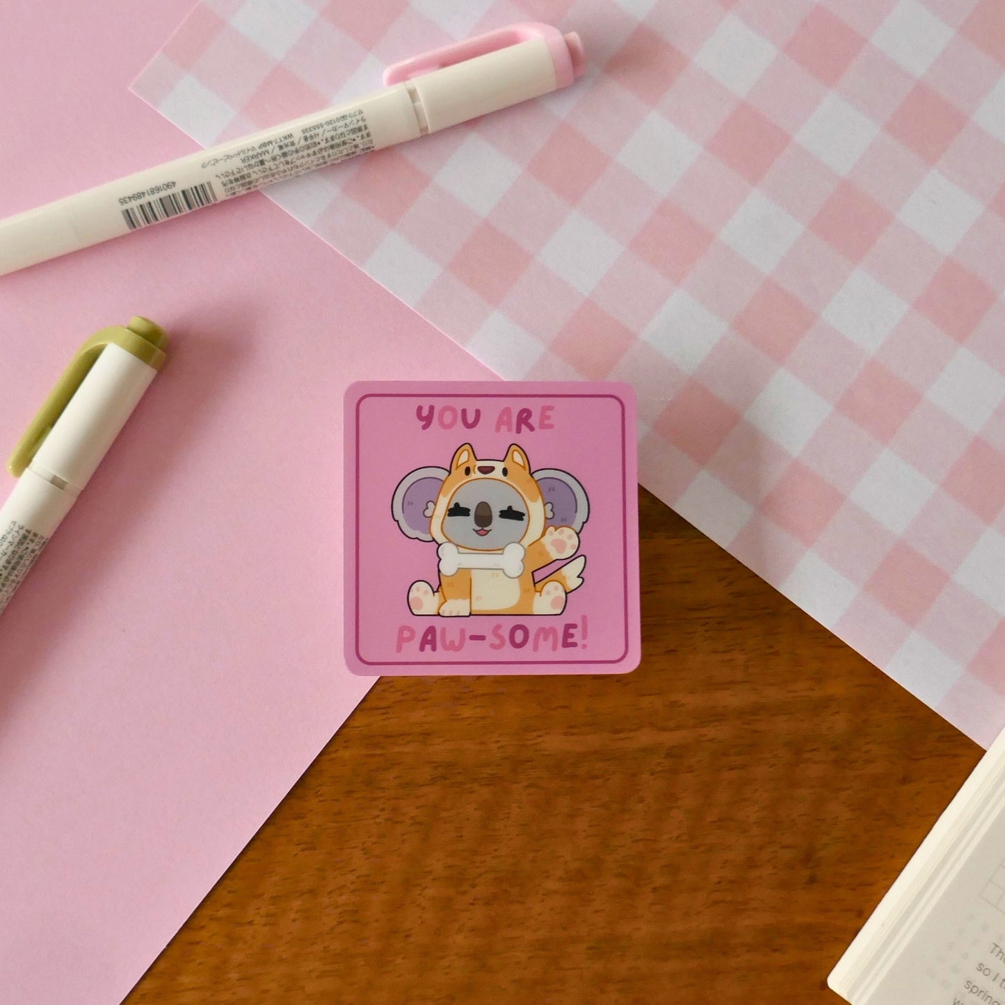Pun-tastic Waterproof Die-Cut Stickers
