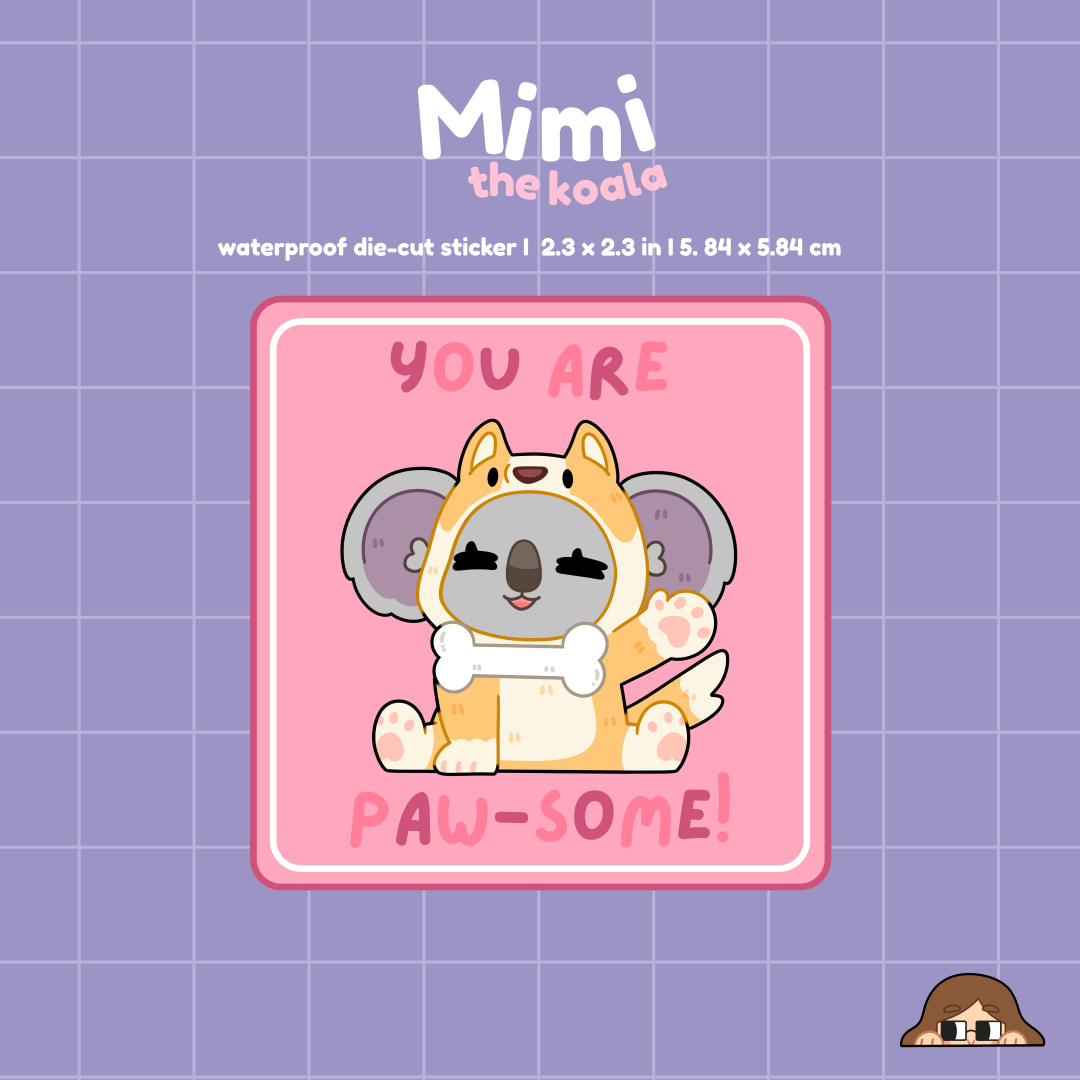 Pun-tastic Waterproof Die-Cut Stickers