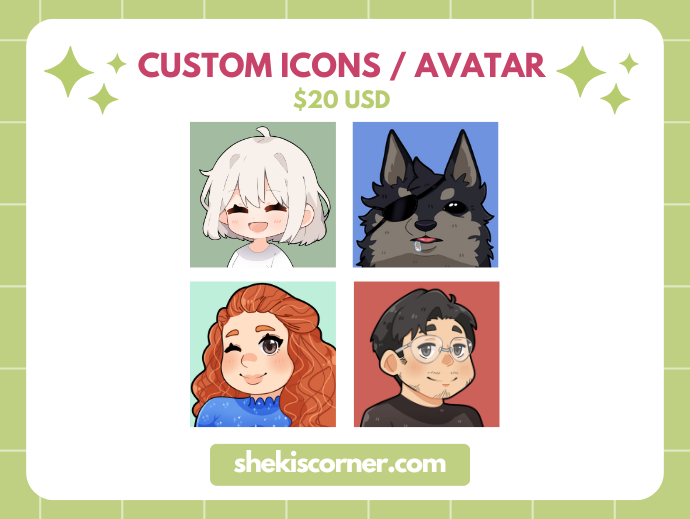 Custom Icon or Avatar Commission