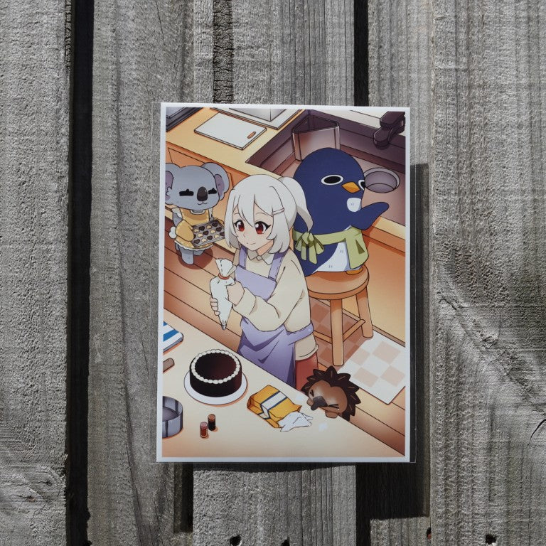 Let's Bake Art Print