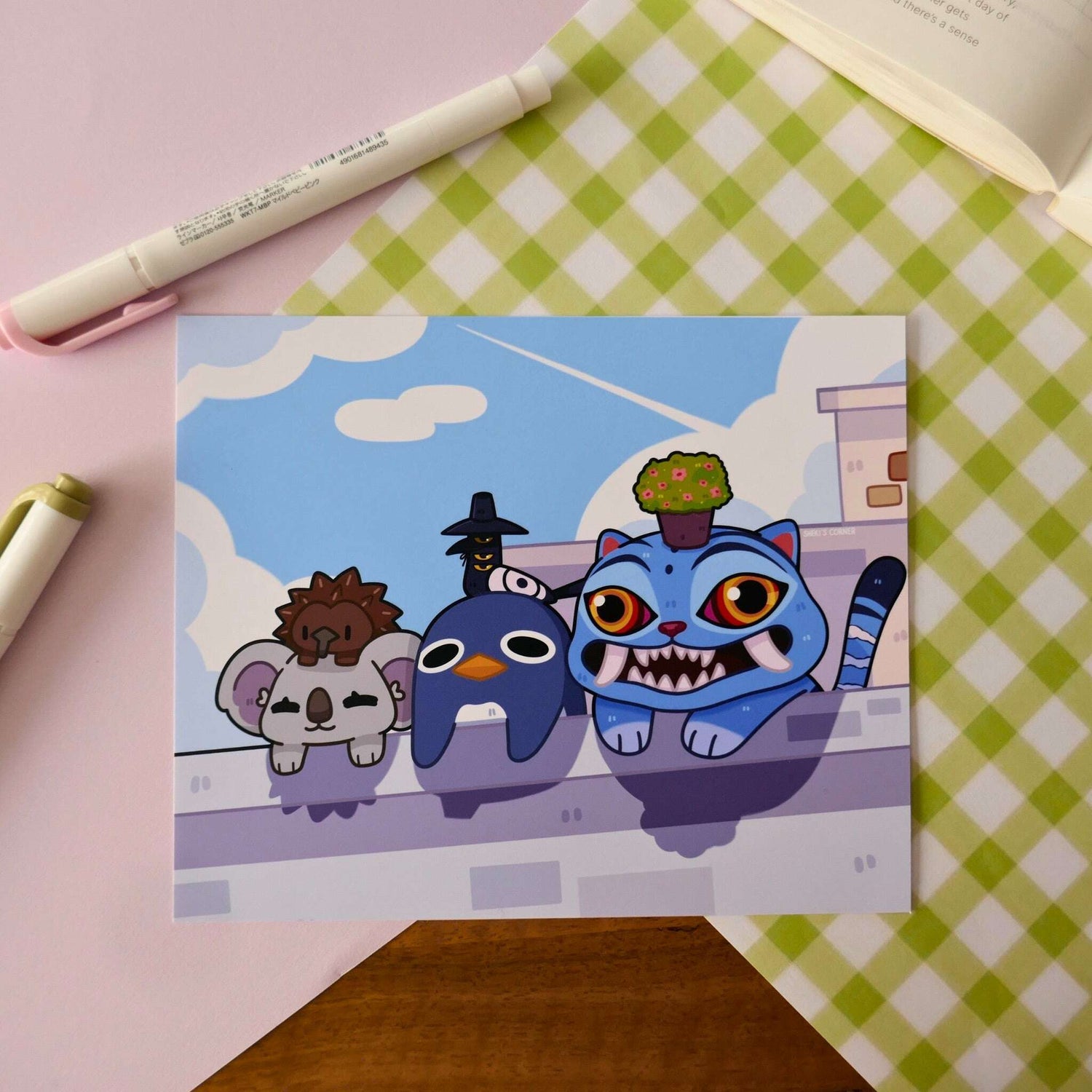 Derpy and Friends Art Print,,Sheki's Corner