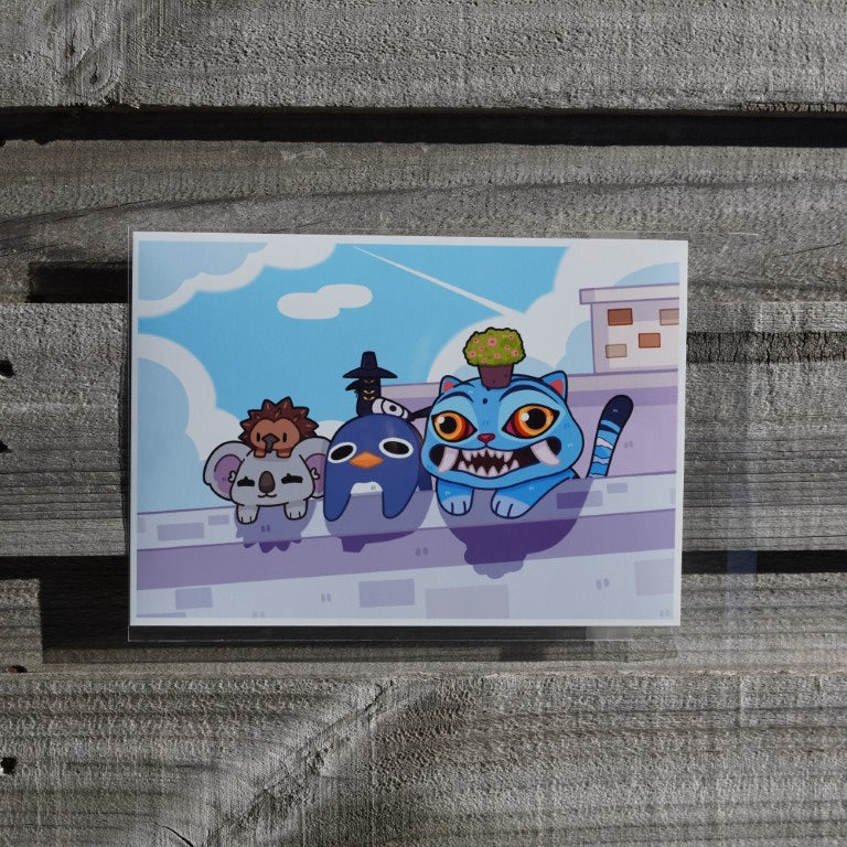 Derpy and Friends Art Print