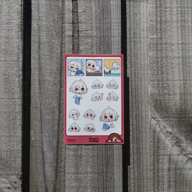 Kanna Sticker Sheet