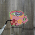 Matcha Latte Mimi Die-Cut Sticker