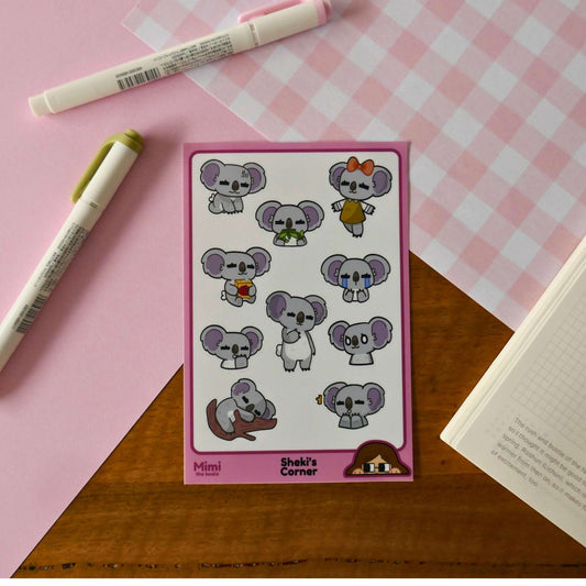 Mimi Sticker Sheet,Sticker Sheet,Sheki's Corner
