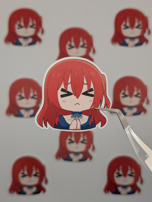Bocchi The Rock! Die-Cut Sticker [IKUYO KITA]