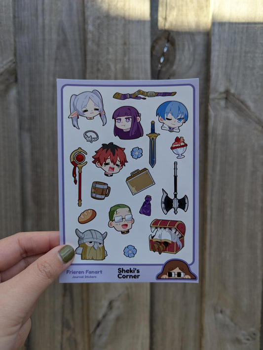 Frieren Sticker Sheet