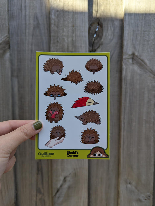 Quilliam Sticker Sheet
