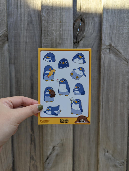 Puddles Sticker Sheet
