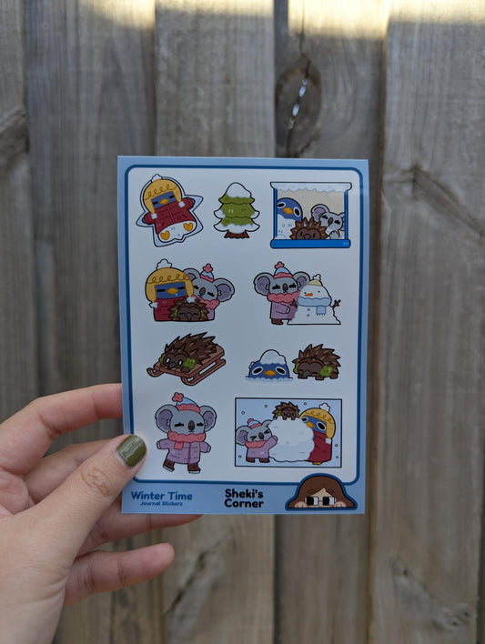 Winter Time 2 Sticker Sheet