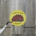 Certified Napper Quilliam Die-Cut Sticker