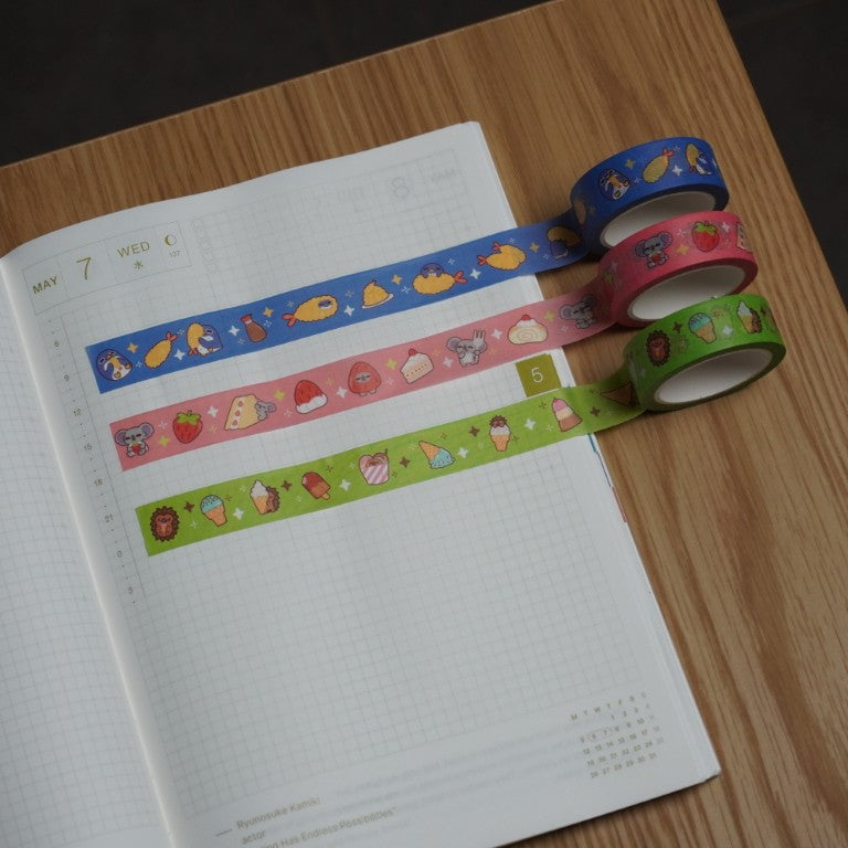 Quilliam Ice Cream Washi Tape