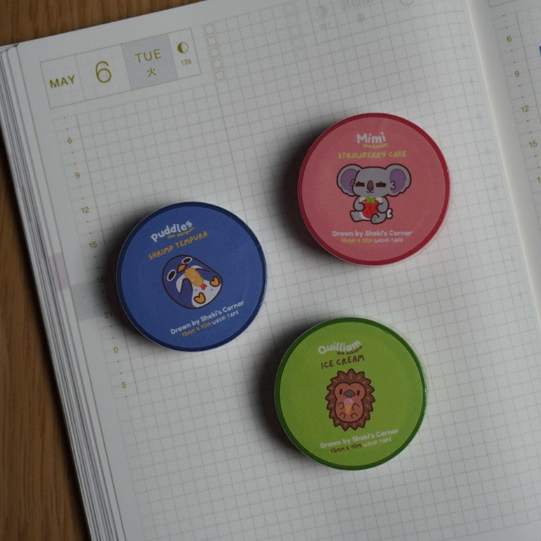 Mimi Strawberry Cake Washi Tape